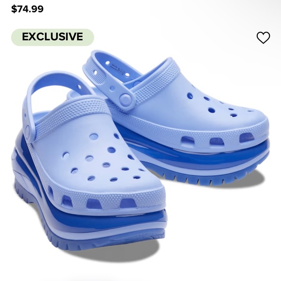 CROCS Shoes - New CROCS 💜Mega Crush Clog💜 in Moon Jelly